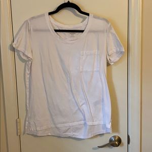 Simple white tshirt size medium